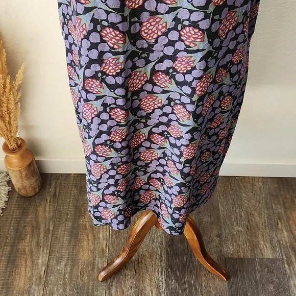 Flax Raspberry Print Reason Dress - Picture 3 of 7